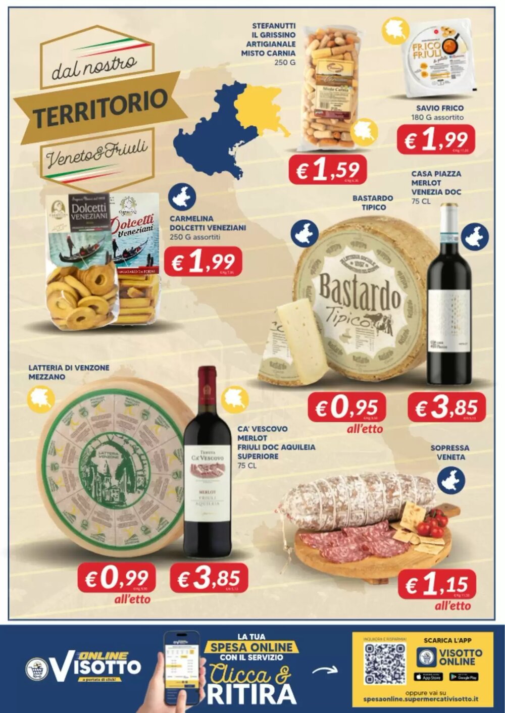 Volantino promozionale Supermercati Visotto  valide dal 21/01/2026 - Pagina 8.