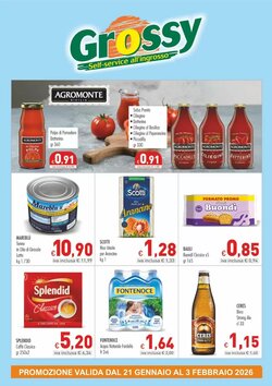 Volantino promozionale Grossy  valide dal 21/01/2026 - Pagina 1.