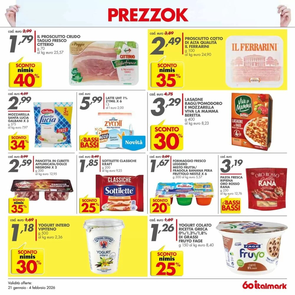 Volantino promozionale Italmark  valide dal 21/01/2026 - Pagina 13.