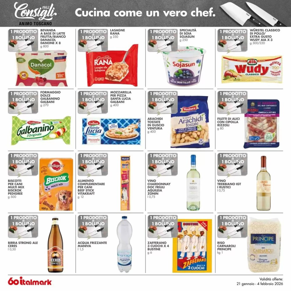 Volantino promozionale Italmark  valide dal 21/01/2026 - Pagina 30.