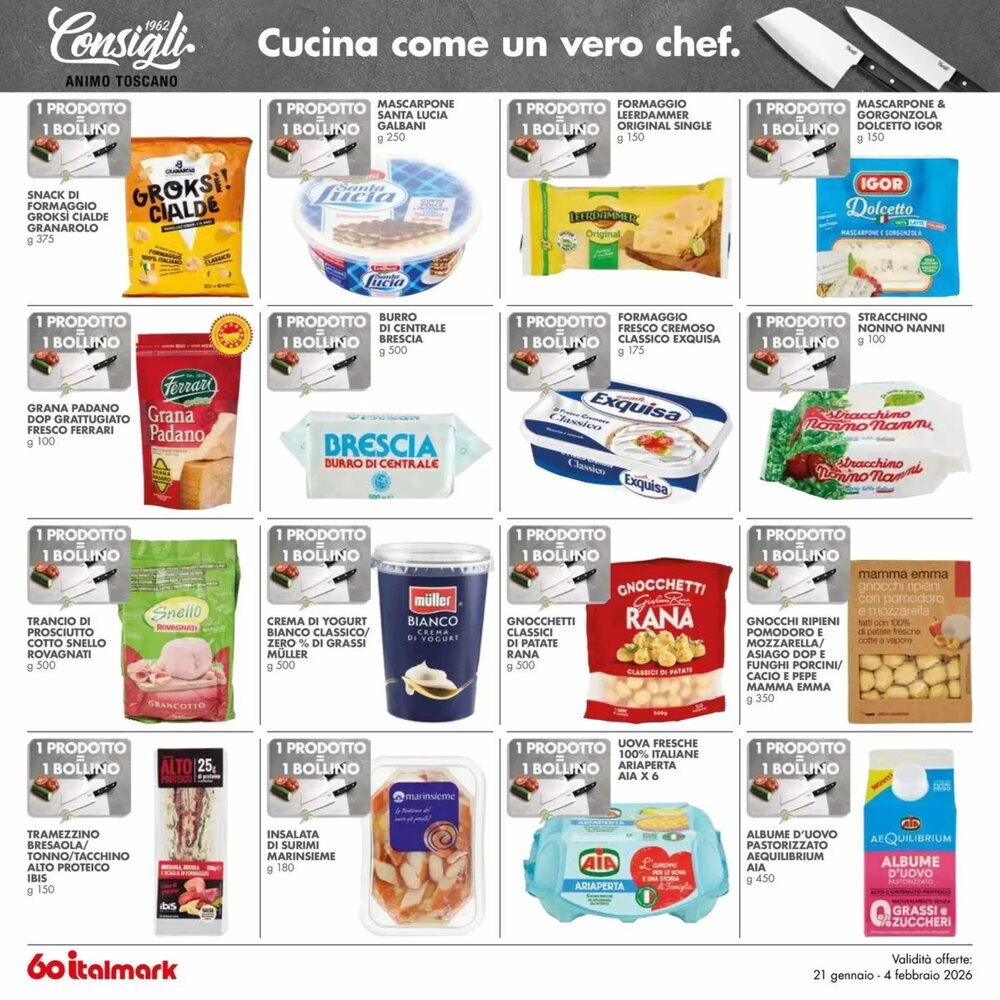 Volantino promozionale Italmark  valide dal 21/01/2026 - Pagina 32.