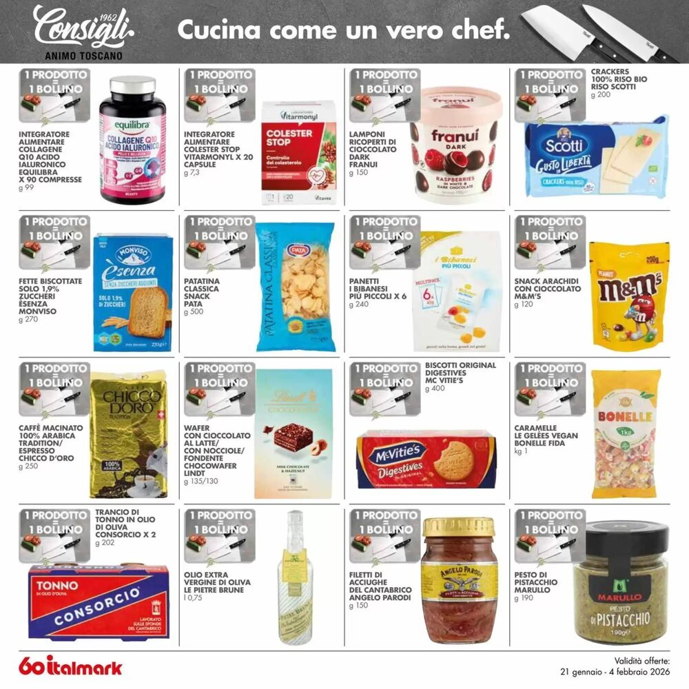 Volantino promozionale Italmark  valide dal 21/01/2026 - Pagina 34.