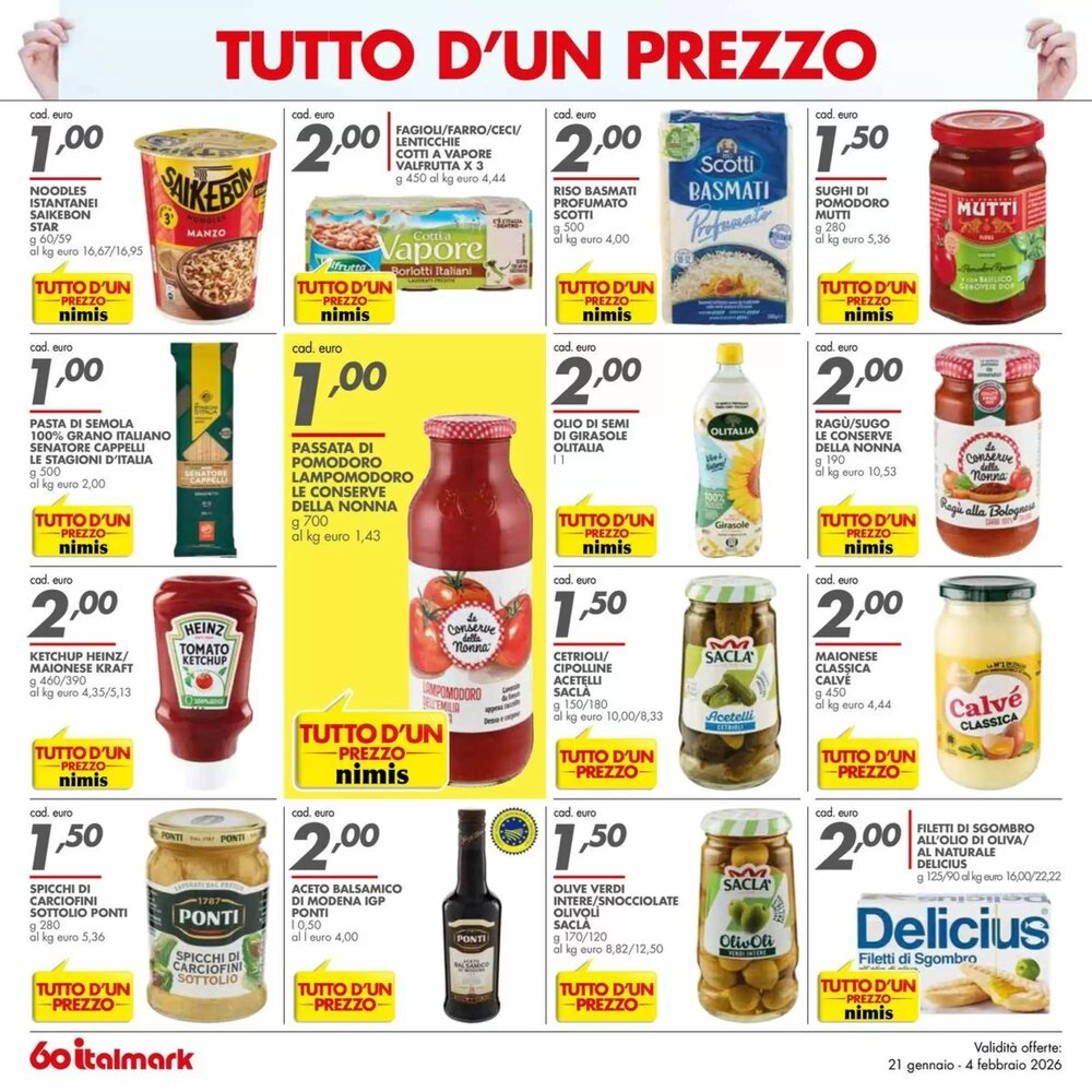 Volantino promozionale Italmark  valide dal 21/01/2026 - Pagina 4.