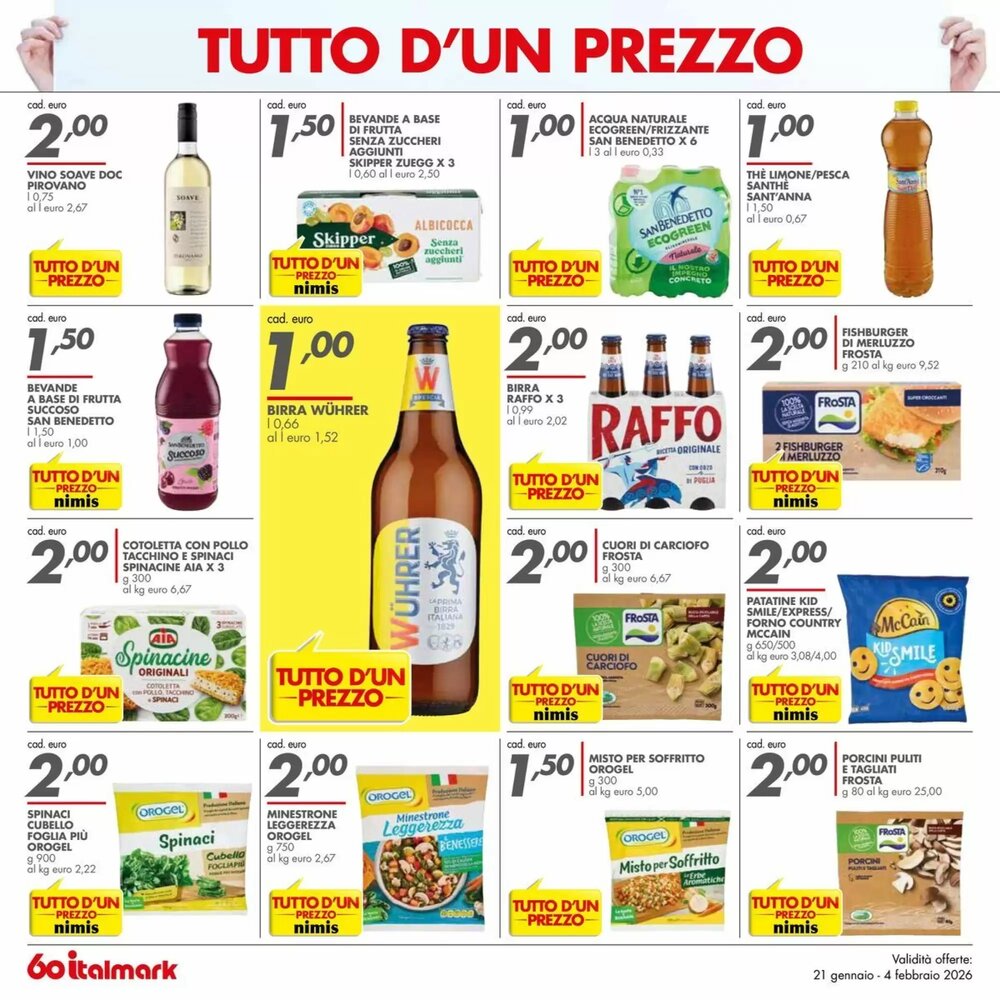 Volantino promozionale Italmark  valide dal 21/01/2026 - Pagina 6.