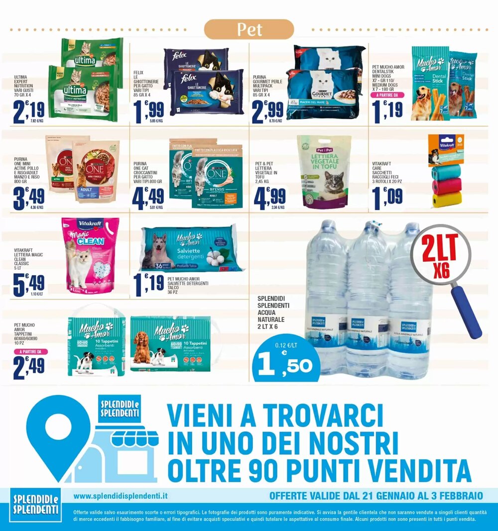 Volantino promozionale Splendidi e Splendenti  valide dal 21/01/2026 - Pagina 12.