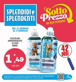 Volantino promozionale Splendidi e Splendenti  valide dal 21/01/2026