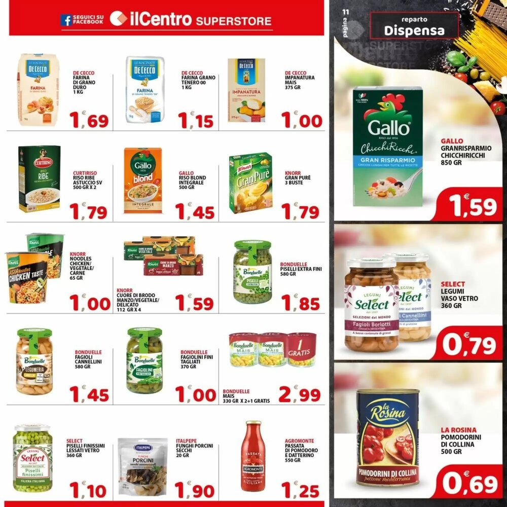 Volantino promozionale Il Centro Superstore  valide dal 21/01/2026 - Pagina 11.