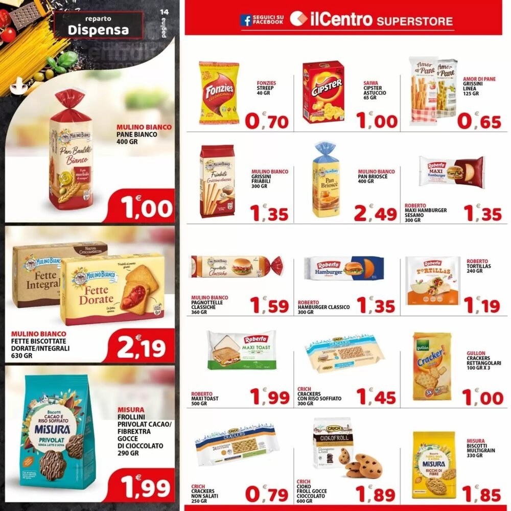 Volantino promozionale Il Centro Superstore  valide dal 21/01/2026 - Pagina 14.