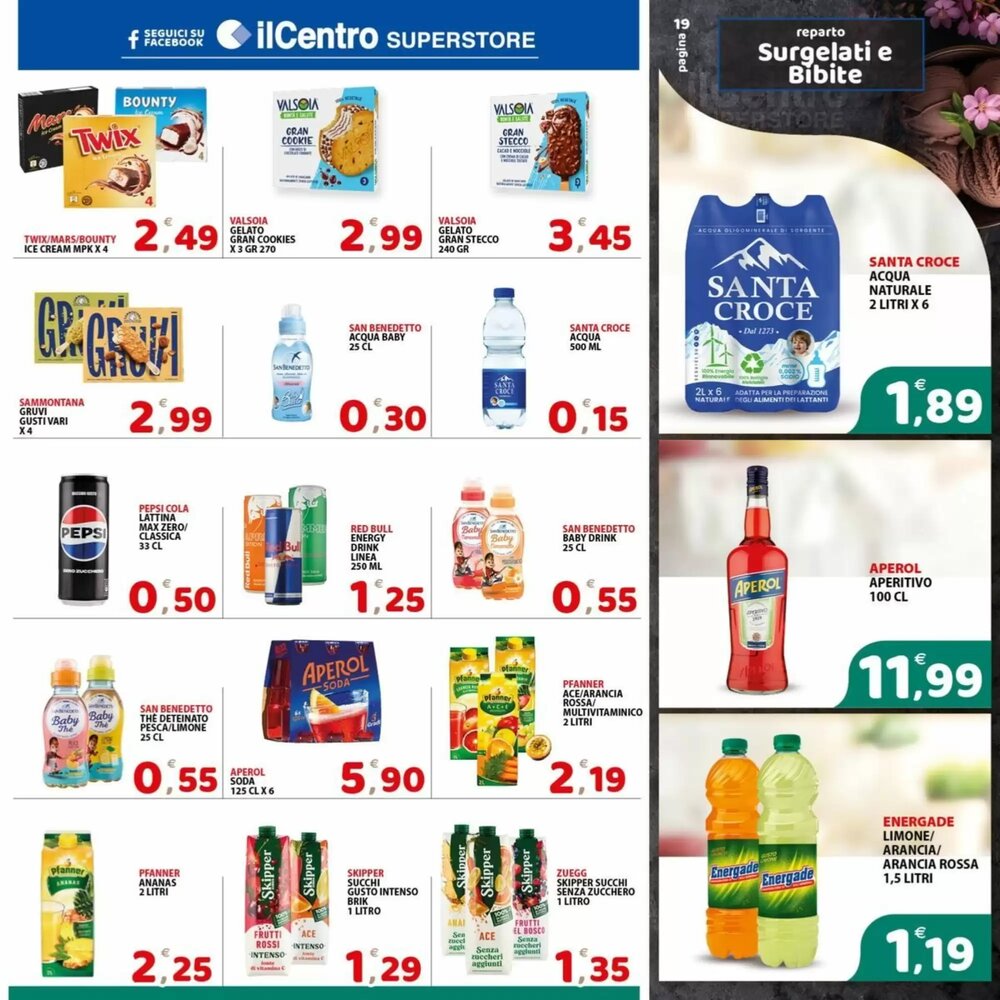 Volantino promozionale Il Centro Superstore  valide dal 21/01/2026 - Pagina 19.