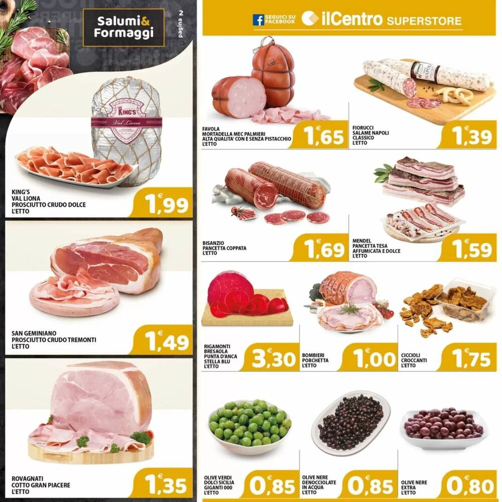 Volantino promozionale Il Centro Superstore  valide dal 21/01/2026 - Pagina 2.
