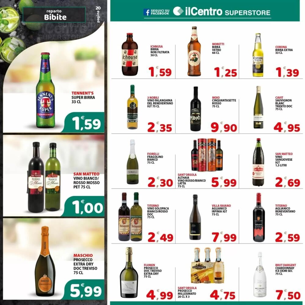 Volantino promozionale Il Centro Superstore  valide dal 21/01/2026 - Pagina 20.