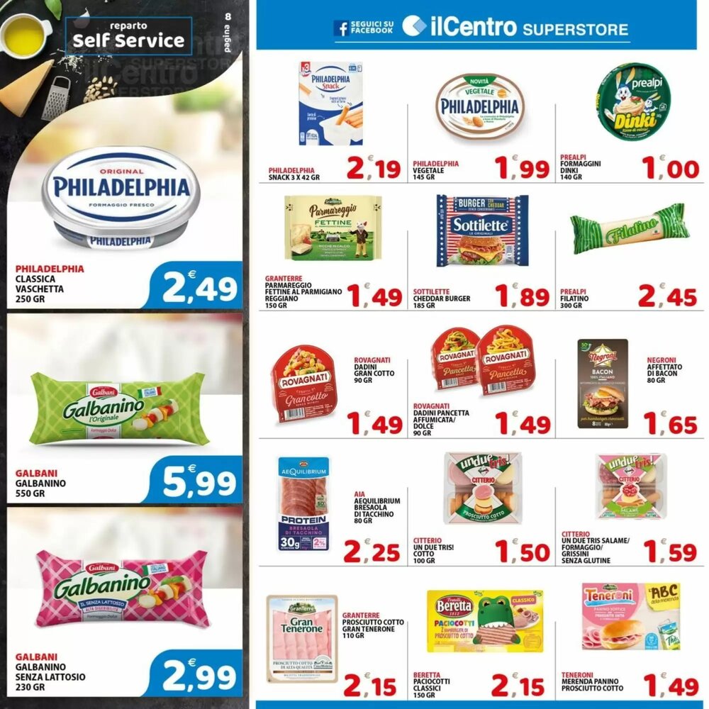 Volantino promozionale Il Centro Superstore  valide dal 21/01/2026 - Pagina 8.