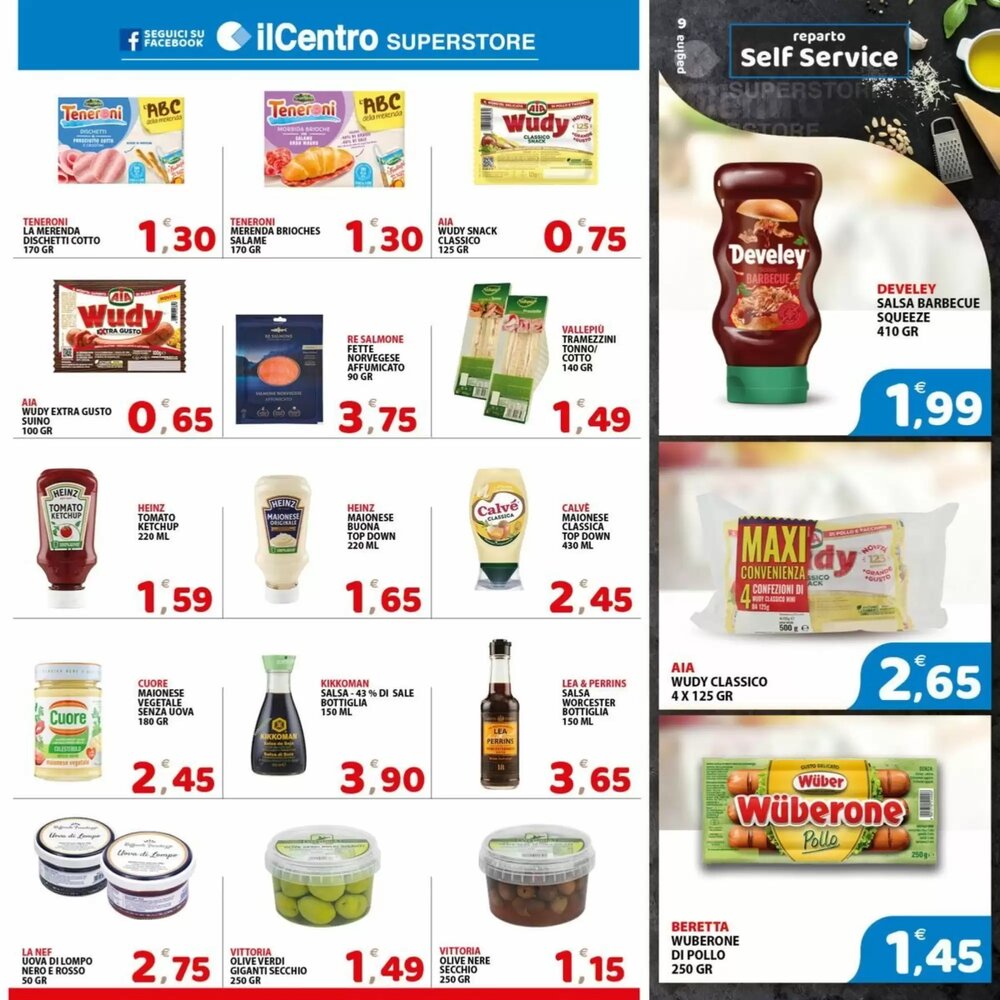 Volantino promozionale Il Centro Superstore  valide dal 21/01/2026 - Pagina 9.
