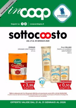Volantino promozionale Coop  valide dal 21/01/2026