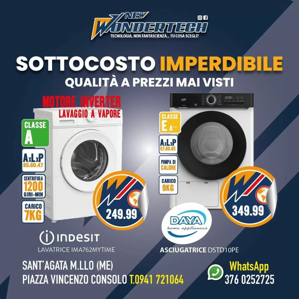 Volantino promozionale New Wondertech  valide dal 21/01/2026 - Pagina 9.