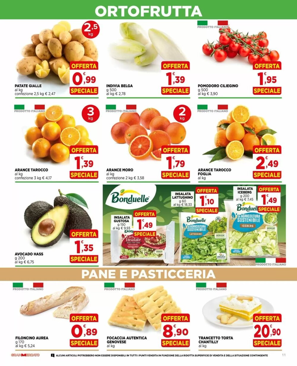 Volantino promozionale Gran mercato  valide dal 21/01/2026 - Pagina 11.