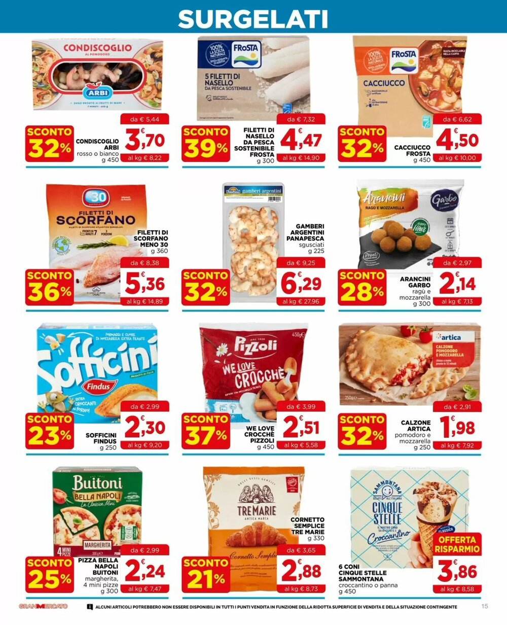 Volantino promozionale Gran mercato  valide dal 21/01/2026 - Pagina 15.