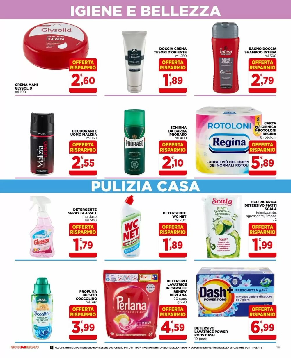 Volantino promozionale Gran mercato  valide dal 21/01/2026 - Pagina 19.