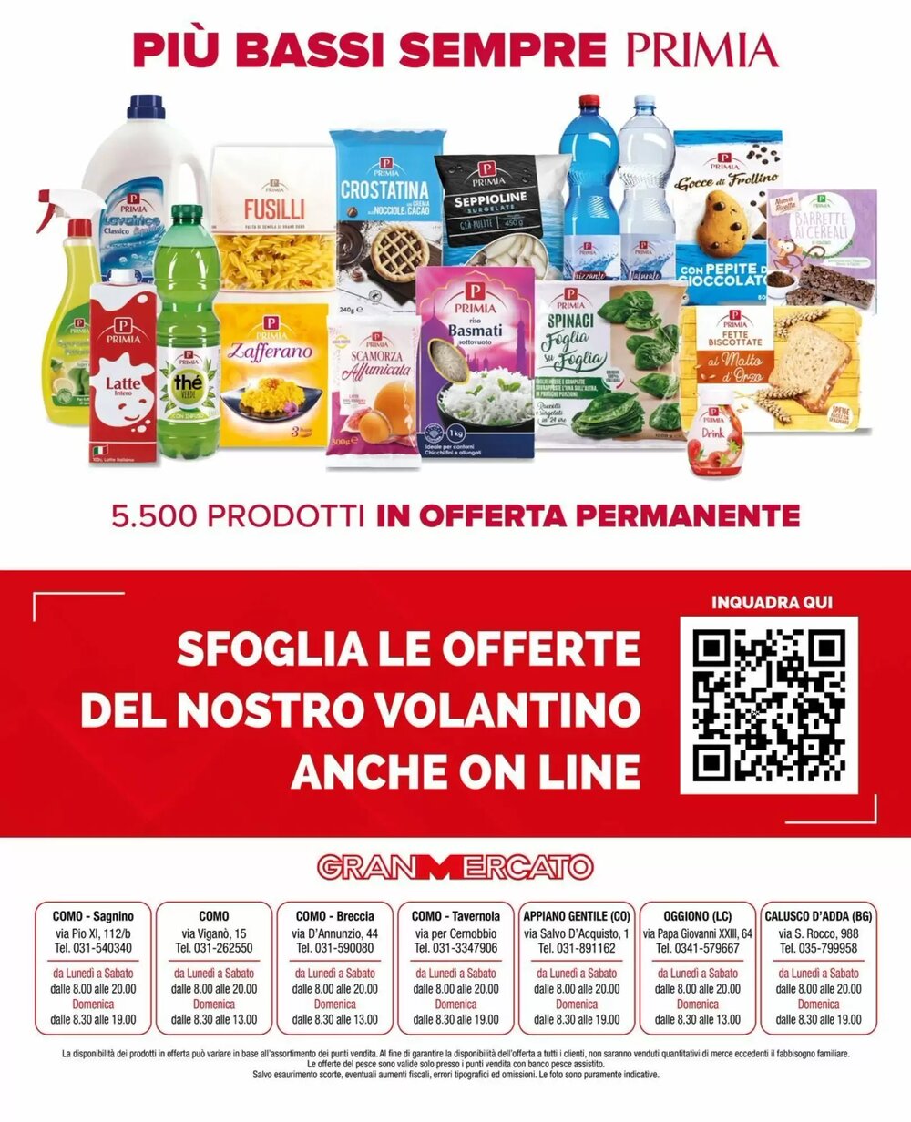 Volantino promozionale Gran mercato  valide dal 21/01/2026 - Pagina 20.