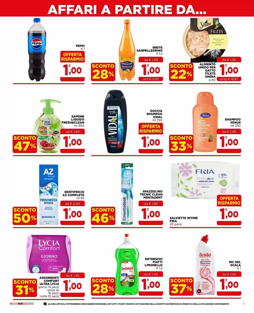 Volantino promozionale Gran mercato  valide dal 21/01/2026 - Pagina 3.