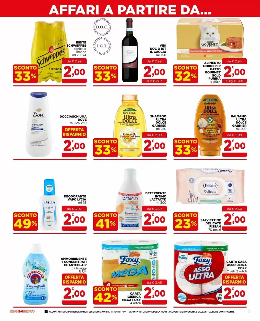 Volantino promozionale Gran mercato  valide dal 21/01/2026 - Pagina 5.