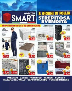 Volantino promozionale Magazzini Smart  valide dal 21/01/2026 - Pagina 2.