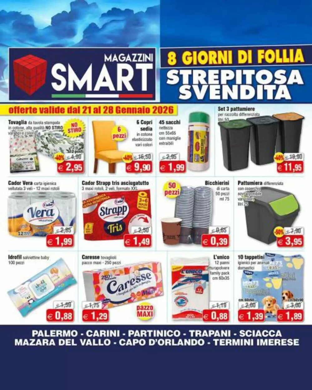Volantino promozionale Magazzini Smart  valide dal 21/01/2026 - Pagina 3.