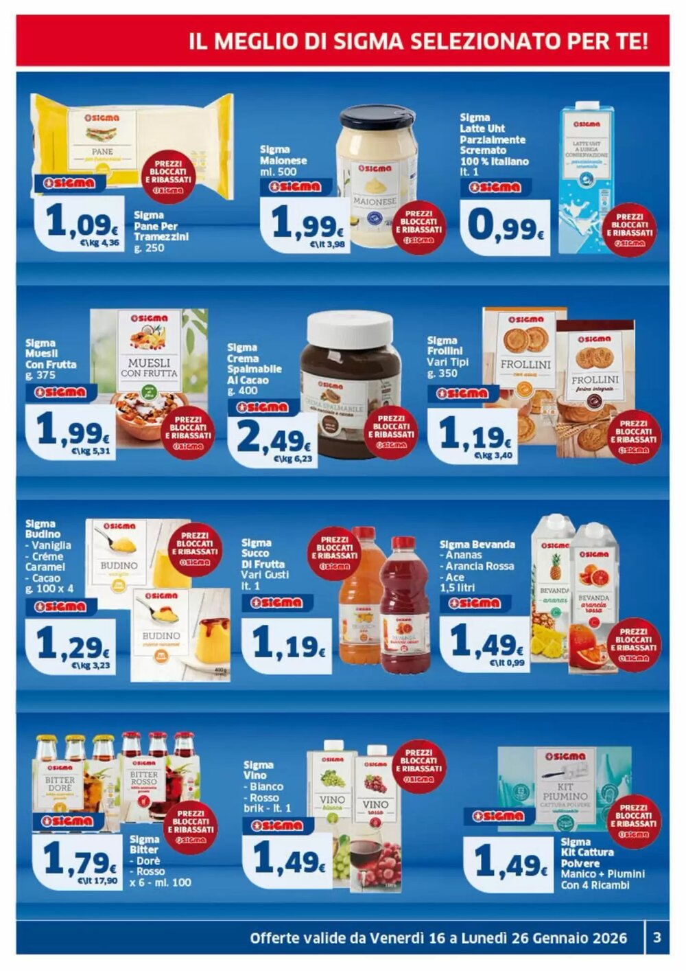 Volantino promozionale Ok Sigma  valide dal 21/01/2026 - Pagina 3.