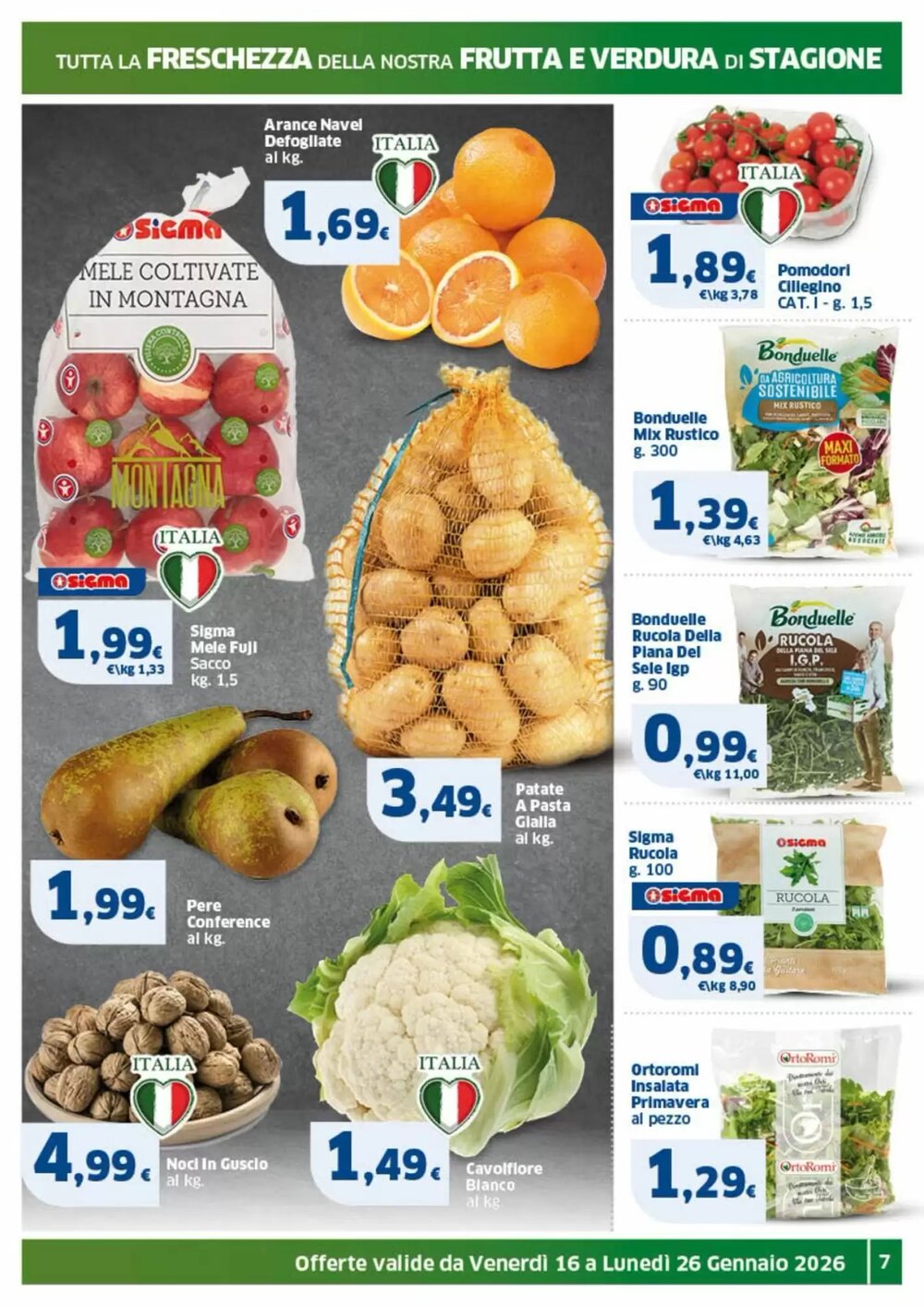 Volantino promozionale Ok Sigma  valide dal 21/01/2026 - Pagina 7.