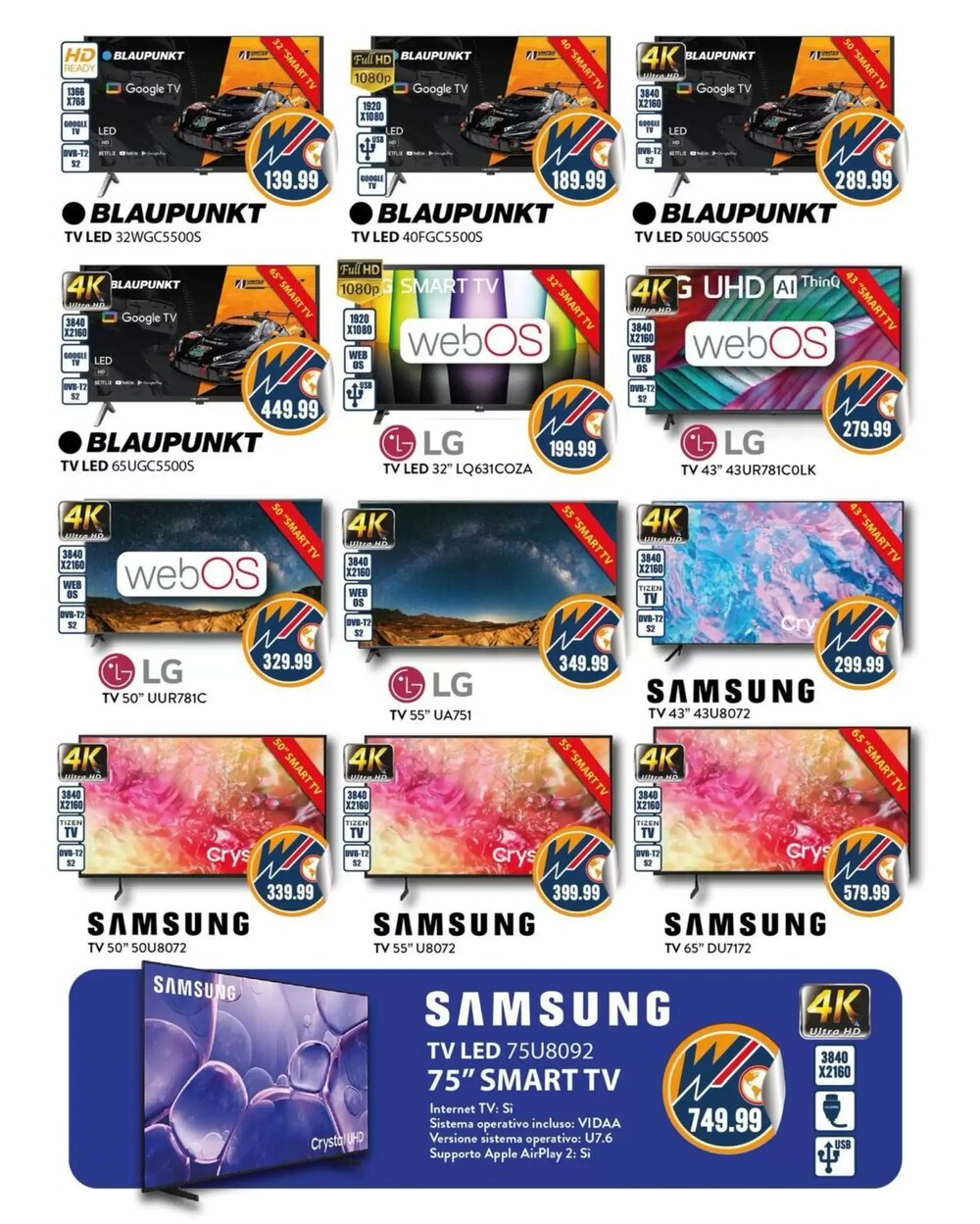 Volantino promozionale New Wondertech  valide dal 21/01/2026 - Pagina 5.