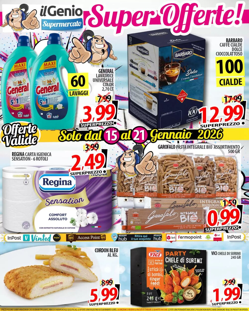 Volantino promozionale Il Genio Supermercato  valide dal 21/01/2026 - Pagina 2.