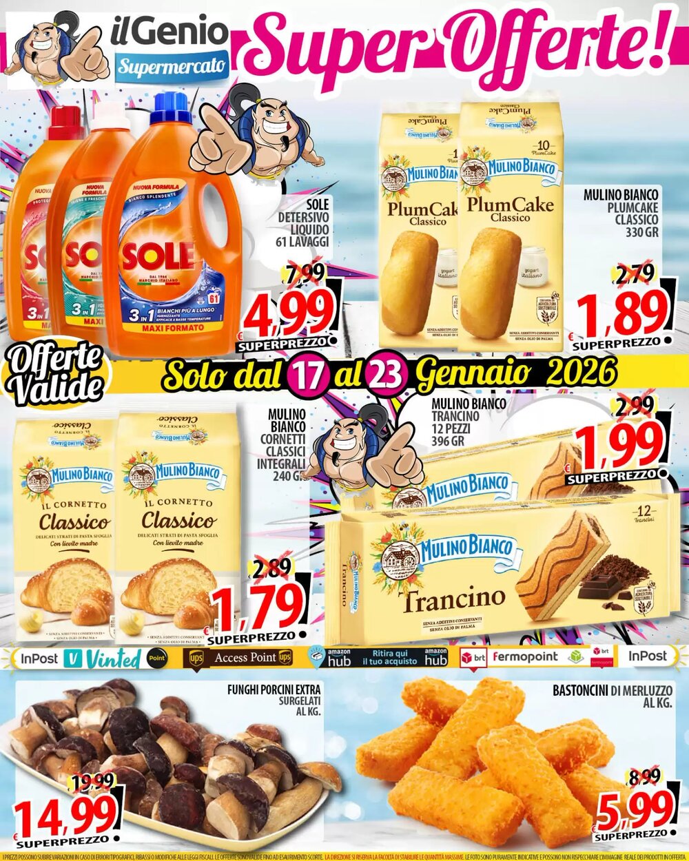Volantino promozionale Il Genio Supermercato  valide dal 21/01/2026 - Pagina 4.