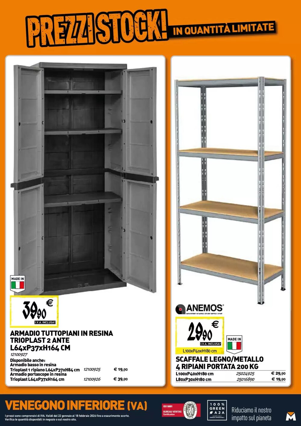 Volantino promozionale Tecnomat  valide dal 21/01/2026 - Pagina 19.