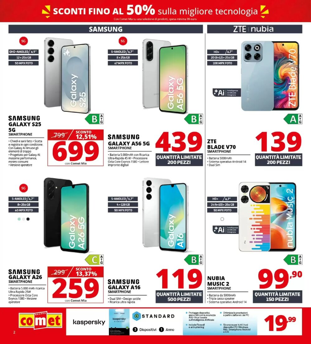 Volantino promozionale Comet  valide dal 21/01/2026 - Pagina 2.