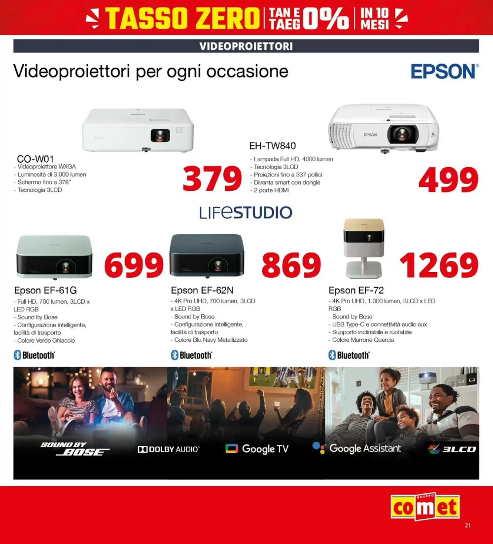 Volantino promozionale Comet  valide dal 21/01/2026 - Pagina 21.