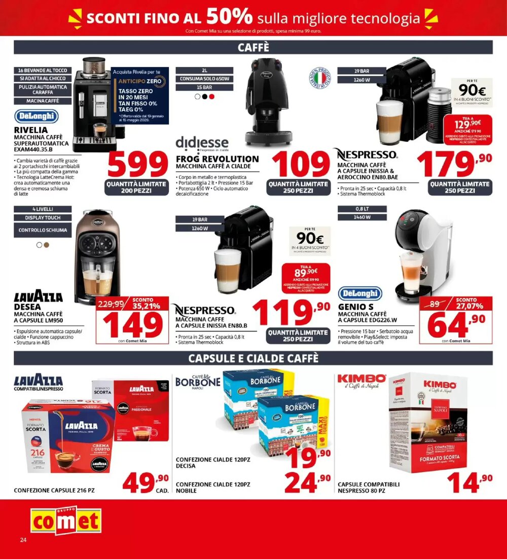 Volantino promozionale Comet  valide dal 21/01/2026 - Pagina 24.