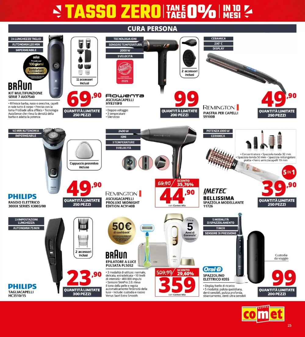 Volantino promozionale Comet  valide dal 21/01/2026 - Pagina 25.
