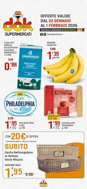 Volantino promozionale Supermercati Dok  valide dal 22/01/2026