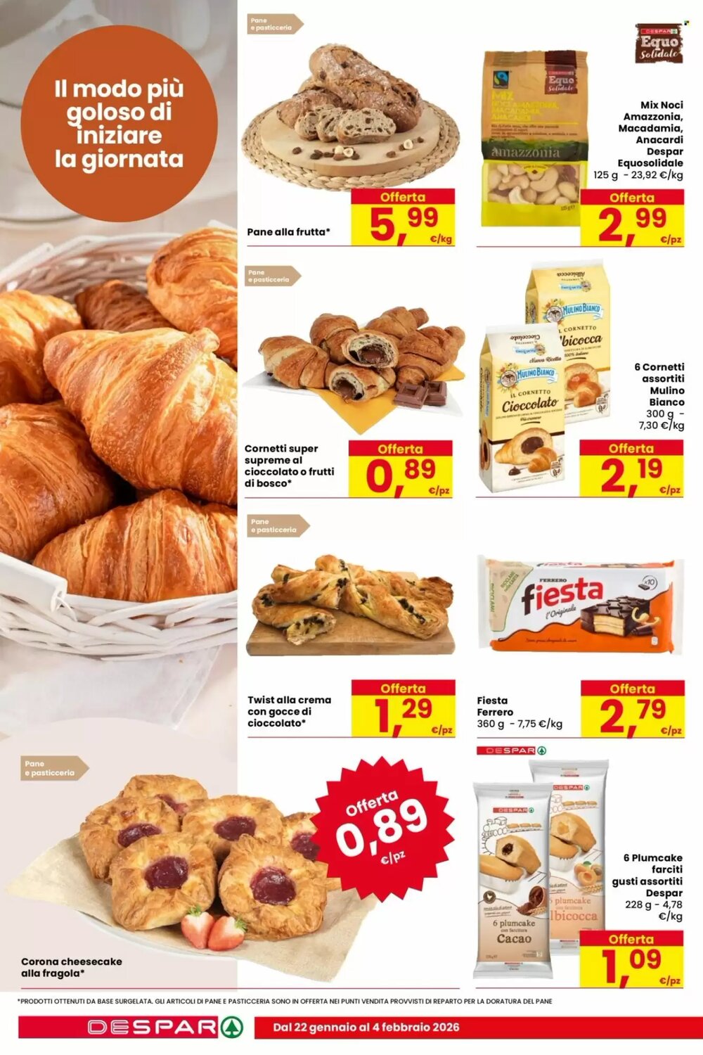 Volantino promozionale Despar  valide dal 22/01/2026 - Pagina 14.
