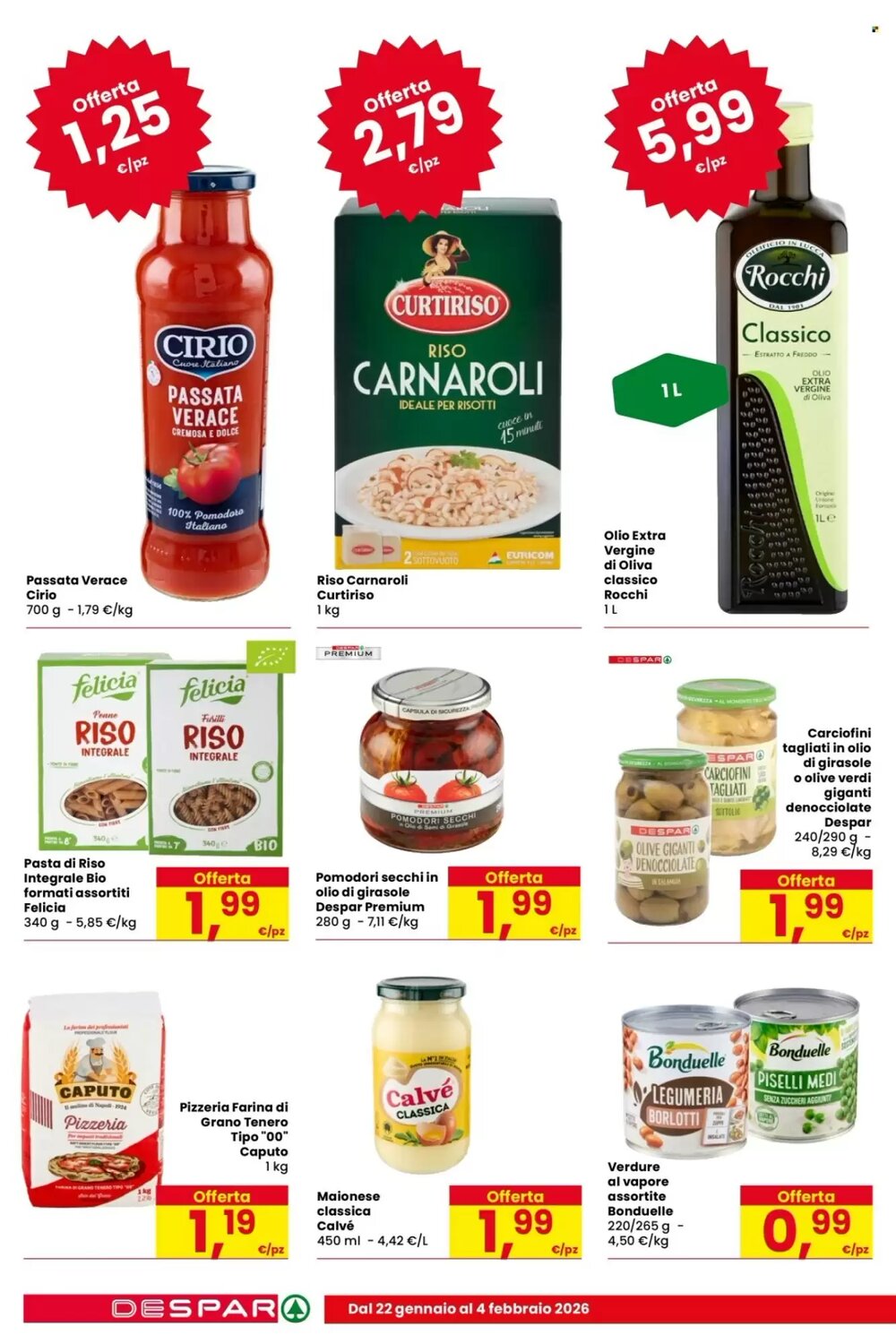 Volantino promozionale Despar  valide dal 22/01/2026 - Pagina 16.
