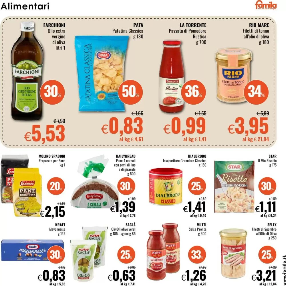Volantino promozionale Famila valide dal 22/01/2026 - Pagina 13.