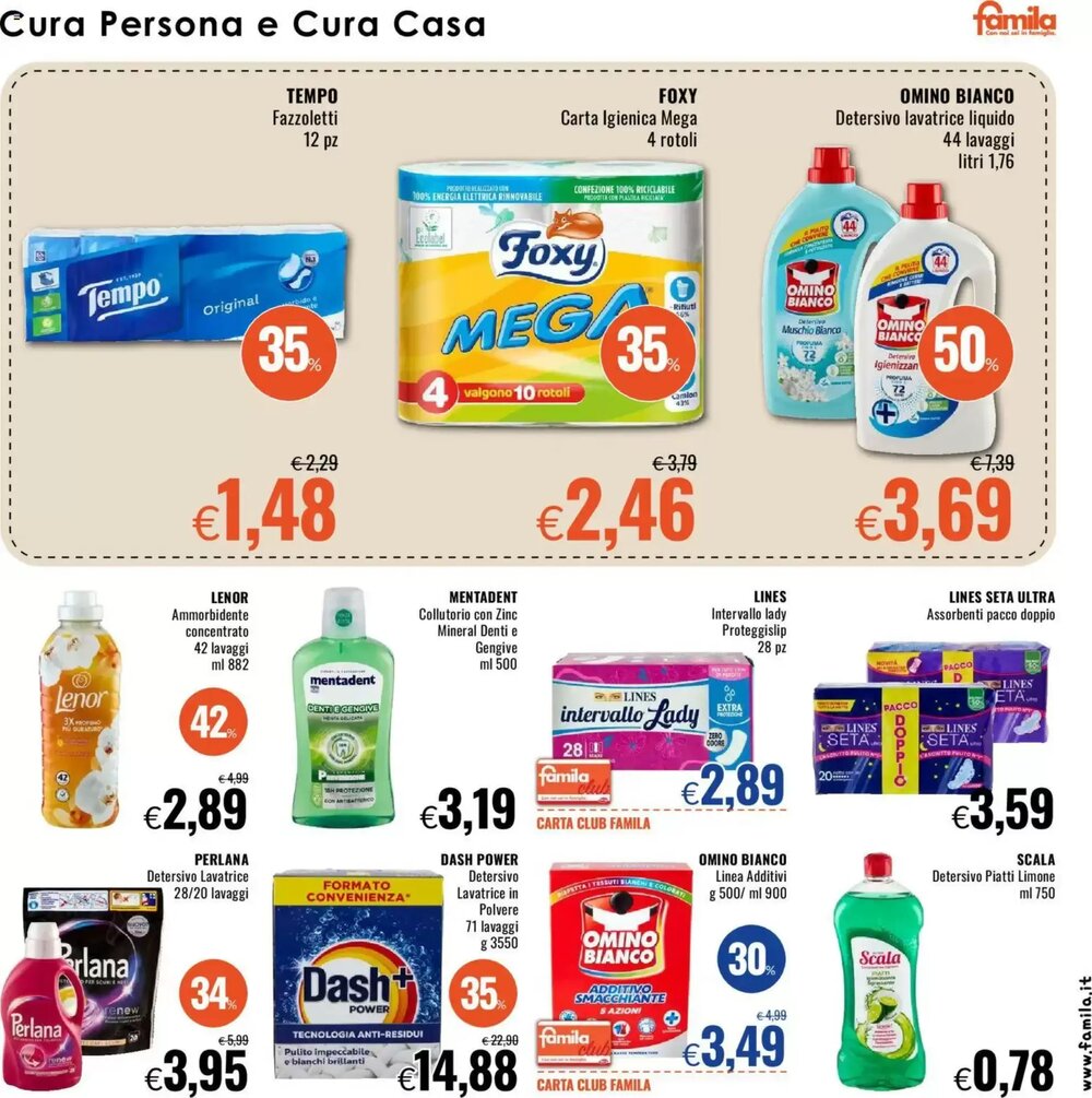 Volantino promozionale Famila valide dal 22/01/2026 - Pagina 21.