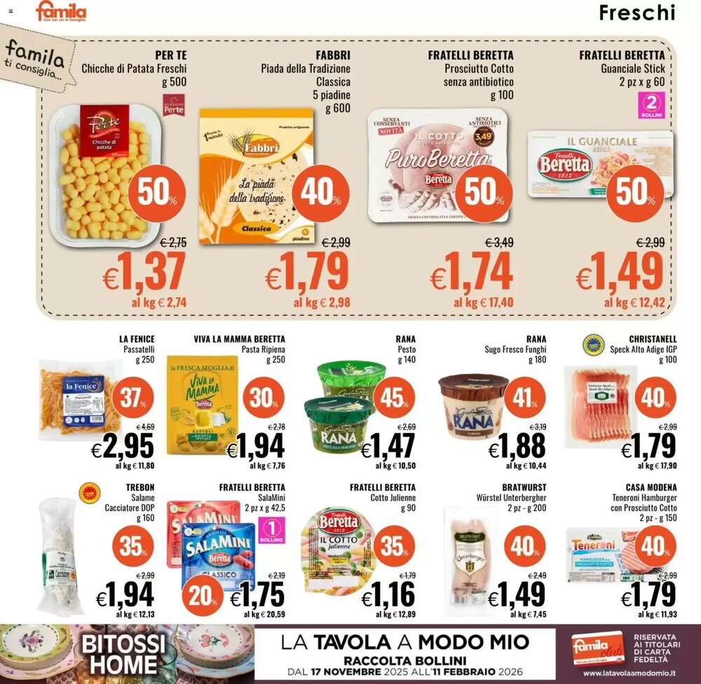 Volantino promozionale Famila valide dal 22/01/2026 - Pagina 6.