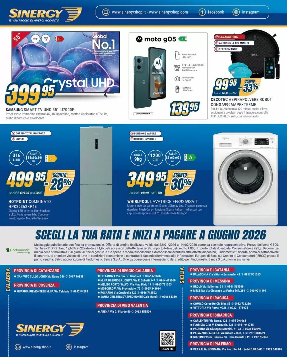 Volantino promozionale Sinergy valide dal 22/01/2026 - Pagina 16.