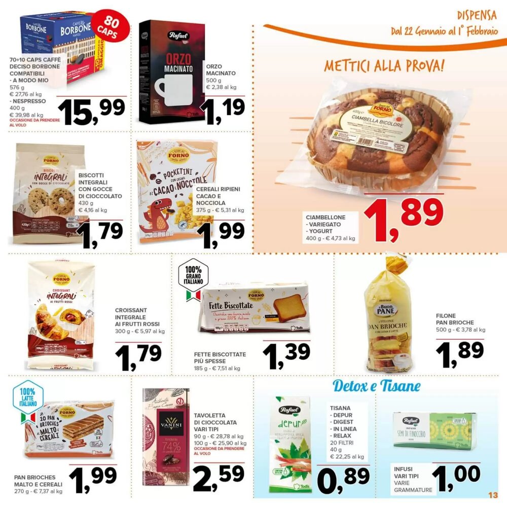 Volantino promozionale Todis  valide dal 22/01/2026 - Pagina 13.
