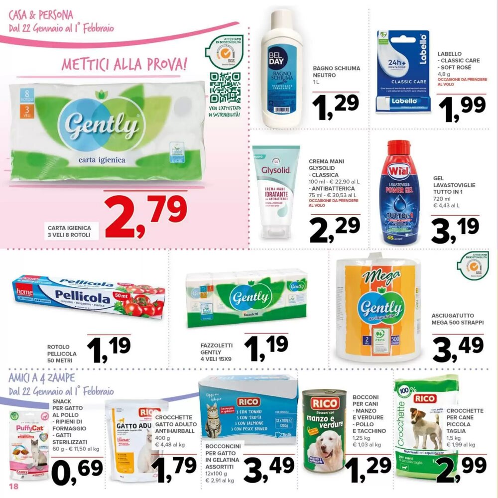 Volantino promozionale Todis  valide dal 22/01/2026 - Pagina 18.