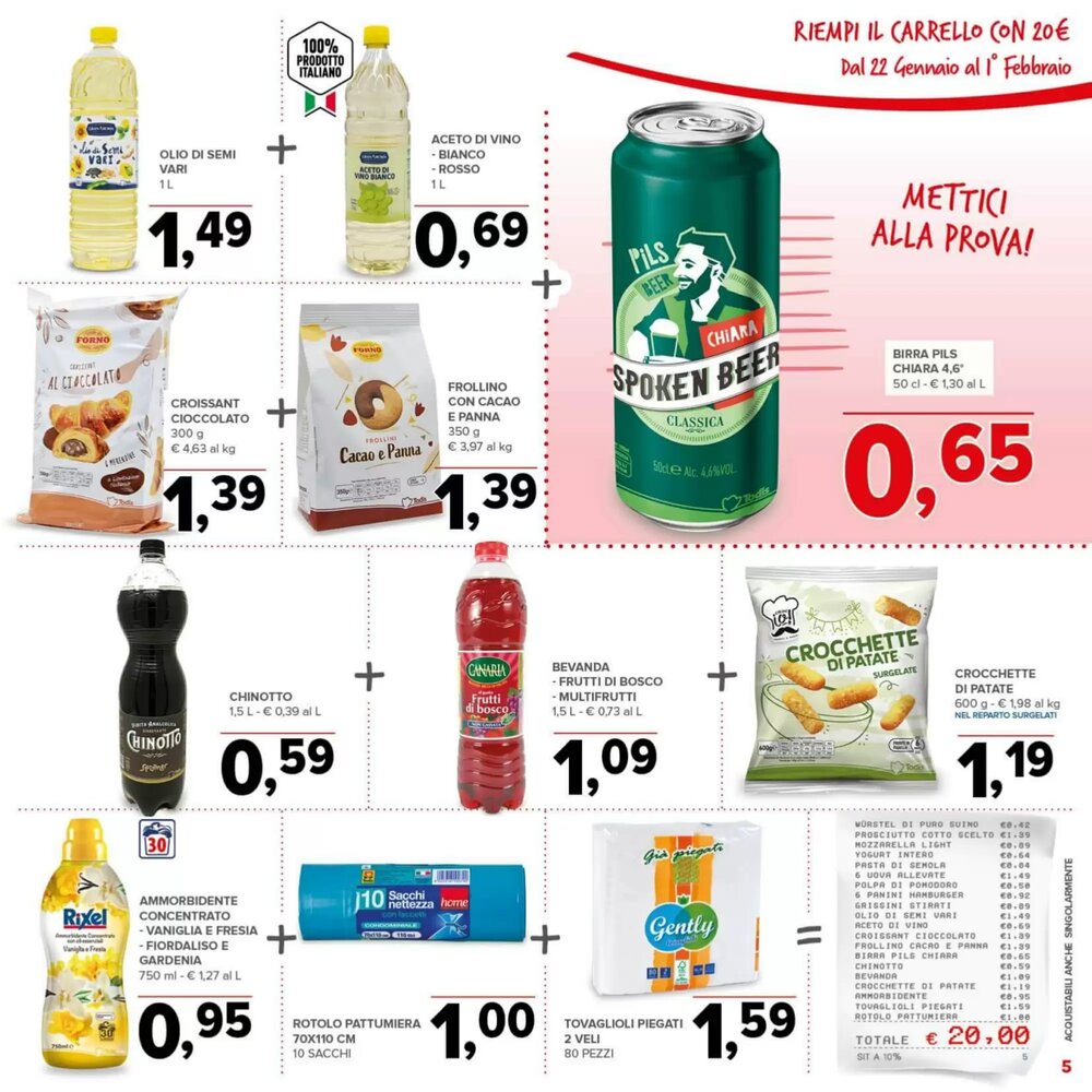Volantino promozionale Todis  valide dal 22/01/2026 - Pagina 5.