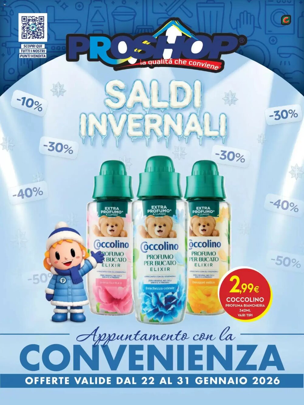 Volantino promozionale Proshop  valide dal 22/01/2026 - Pagina 1.
