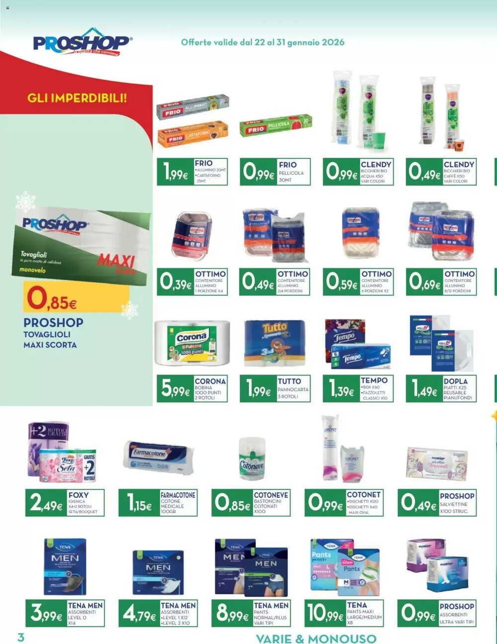 Volantino promozionale Proshop  valide dal 22/01/2026 - Pagina 4.