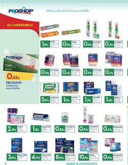Volantino promozionale Proshop  valide dal 22/01/2026 - Pagina 4.